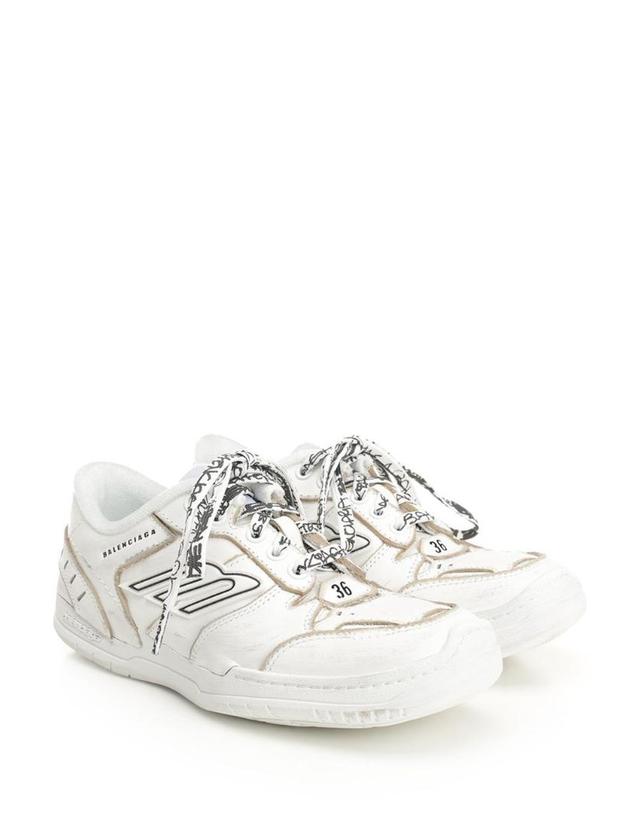 발렌시아가 [해외직구][A94]발렌시아가 841763WCURS9000 여성 스니커즈 로우탑 하이탑 BALENCIAGA BALENCIAGA Hamptons Sneakers 착용컷