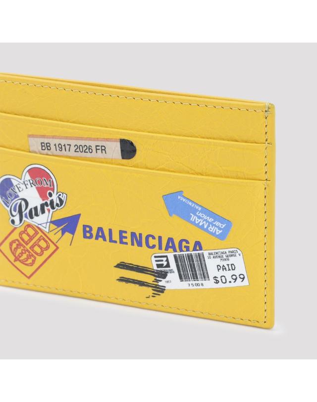 발렌시아가 [해외직구][D14]발렌시아가 8671442ACHI 7284 YELLOW MULTIC 여성 지갑 월렛 카드지갑 Balenciaga Card Holder 착용컷