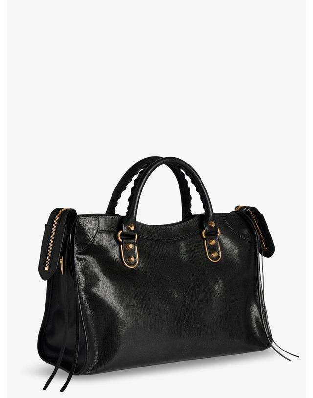 발렌시아가 [해외직구][N85]발렌시아가 A002VT 여성 토트백 쇼퍼백 탑핸들백 BALENCIAGA Le City Uptown leather handbag with stud detail 착용컷