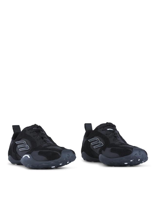발렌시아가 [해외직구][Q11]발렌시아가 853505WMNDI1000 남성 스니커즈 BLACK LEATHER MONDAY SNEAKERS 착용컷
