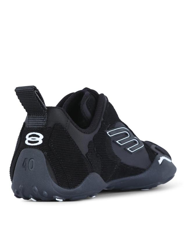 발렌시아가 [해외직구][Q11]발렌시아가 853505WMNDI1000 남성 스니커즈 BLACK LEATHER MONDAY SNEAKERS 착용컷