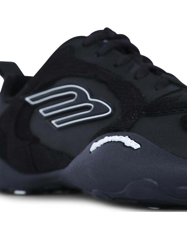 발렌시아가 [해외직구][Q11]발렌시아가 853505WMNDI1000 남성 스니커즈 BLACK LEATHER MONDAY SNEAKERS 착용컷