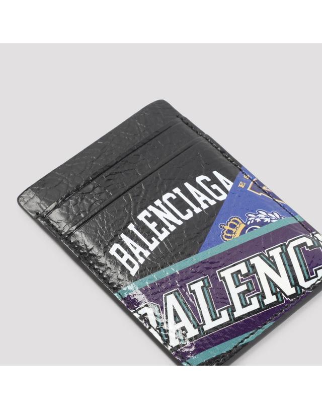 발렌시아가 [해외직구][D14]발렌시아가 6758352ACO8 1084 BLACK MULTICO 남성 지갑 월렛 카드지갑 Balenciaga Cash Iphone Magnet Card 착용컷