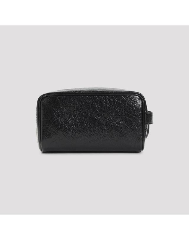 발렌시아가 [해외직구][D14]발렌시아가 8726682ABFY 1000 BLACK 남성 파우치백 미니백 Balenciaga Le City Toiletry Pouch 착용컷
