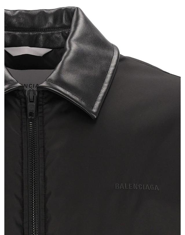 발렌시아가 [해외직구][A94]발렌시아가 A009J9TUO211000 남성 자켓 BALENCIAGA BALENCIAGA Twill Cocoon Bomber Jacket 착용컷