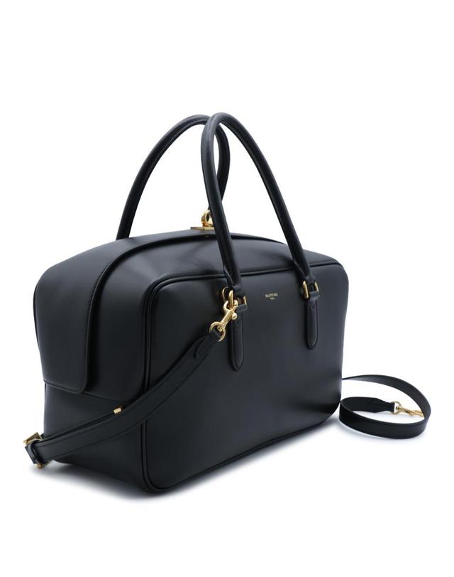 발렌시아가 [해외직구][B47]발렌시아가 A0001M2ACRT1053 여성 토트백 탑핸들백 가방 BLACK LE 7 LAMBSKIN MEDIUM BOWLING BAG 착용컷