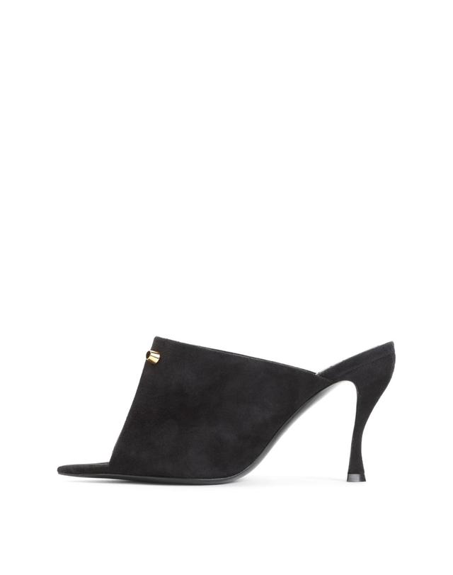 발렌시아가 [해외직구][D14]발렌시아가 A006G7WBFE1 1080 BLACK GOLD 여성 펌프스 하이힐 슬링백 Balenciaga City Mule 착용컷