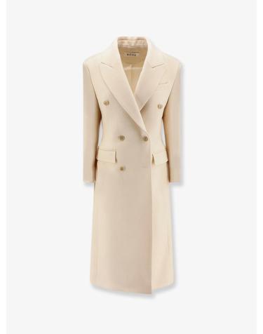 [해외직구][N85]ROHE 41710192 여성 롱코트 하프코트 패딩코트 ROHE Hourglass wool double breasted coat