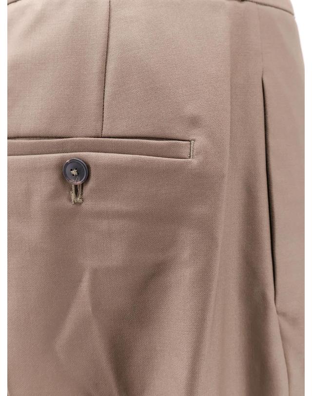 로헤 [해외직구][N85]ROHE 42130253 여성 트라우저 바지 팬츠 면바지 ROHE Relaxed virgin wool trousers 착용컷