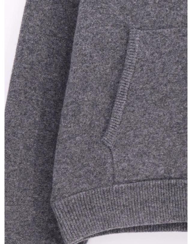 로헤 [해외직구][N85]ROHE 42123330 여성 니트 스웨터 가디건 ROHE Hooded sweater 착용컷