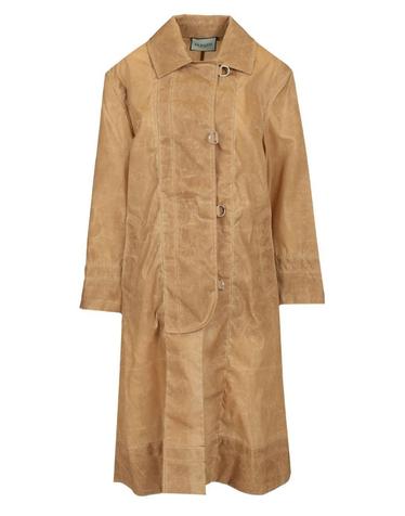 [해외직구][A94]DURAZZI MILANO SS25O03 065 CERBR04 여성 코트 아우터 DURAZZI MILANO DURAZZI MILANO Leather Effect Raincoat