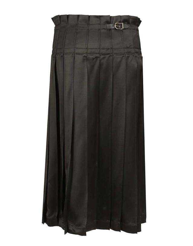 두라찌 [해외직구][A94]DURAZZI MILANO SS26SK01 TT0070GR05 여성 스커트 치마 DURAZZI MILANO DURAZZI MILANO Pleated Skirt 착용컷