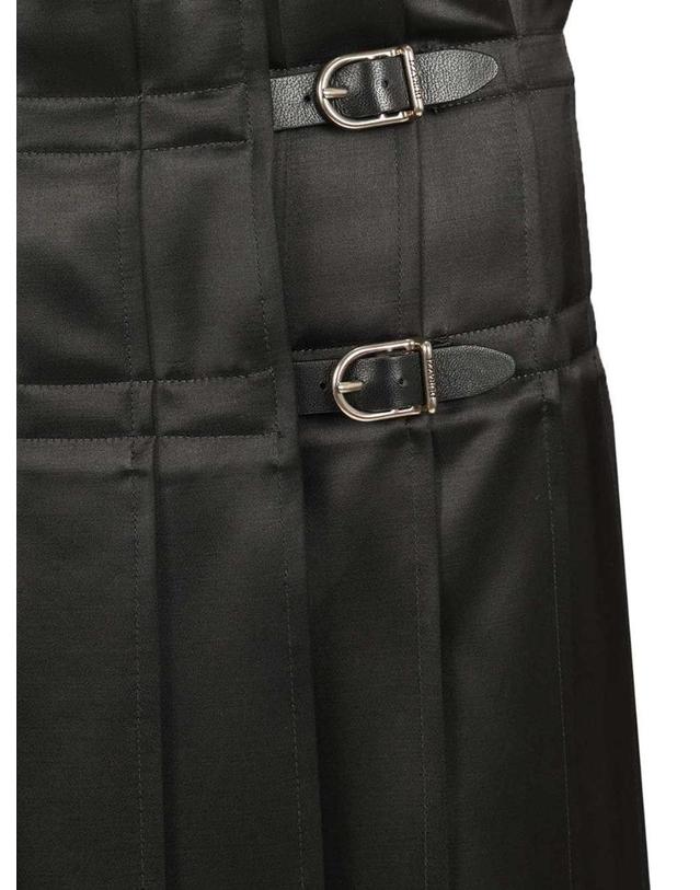 두라찌 [해외직구][A94]DURAZZI MILANO SS26SK01 TT0070GR05 여성 스커트 치마 DURAZZI MILANO DURAZZI MILANO Pleated Skirt 착용컷