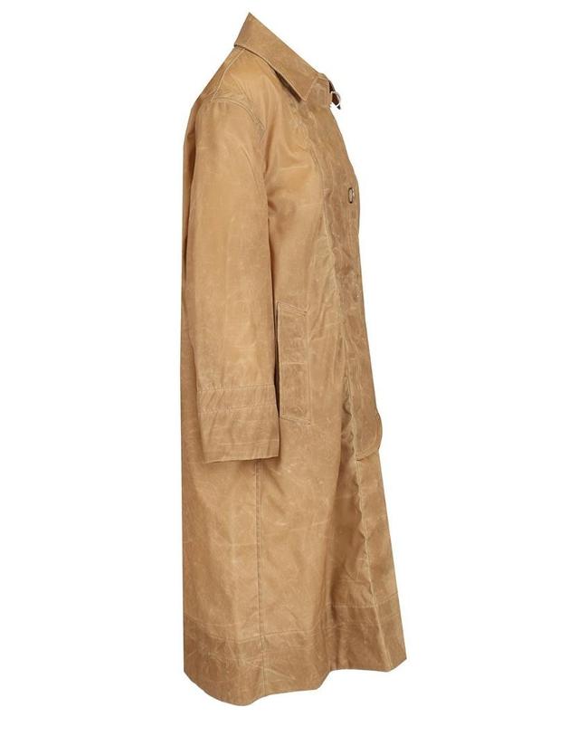 두라찌 [해외직구][A94]DURAZZI MILANO SS25O03 065 CERBR04 여성 코트 아우터 DURAZZI MILANO DURAZZI MILANO Leather Effect Raincoat 착용컷