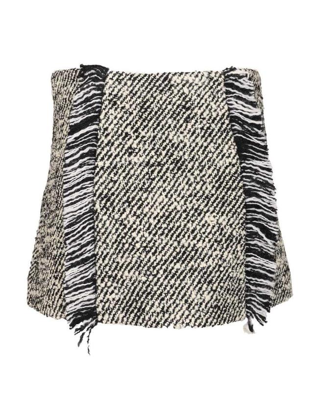 두라찌 [해외직구][A94]DURAZZI MILANO FW25SK01 TT0051B003 여성 스커트 치마 DURAZZI MILANO DURAZZI MILANO Carpet Miniskirt 착용컷