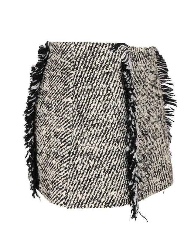 두라찌 [해외직구][A94]DURAZZI MILANO FW25SK01 TT0051B003 여성 스커트 치마 DURAZZI MILANO DURAZZI MILANO Carpet Miniskirt 착용컷