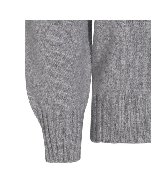 피아첸차 캐시미어 [해외직구][S27]PIACENZA CASHMERE M103000101014044940 남성 니트 가디건 브이넥니트 풀오버니트 스웨터 로고 PIACENZA CASHMERE 착용컷