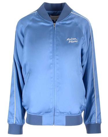 [해외직구][A94]메종 키츠네 MW02103WF0023P428 여성 자켓 MAISON KITSUNE MAISON KITSUNE Varsity Jacket