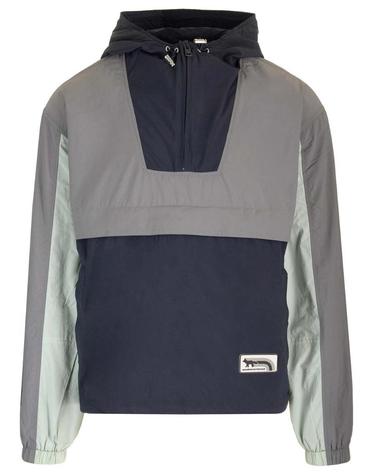 [해외직구][A94]메종 키츠네 MM02102WQ0072P480 남성 자켓 MAISON KITSUNE MAISON KITSUNE Windbreaker In Technical Fabric