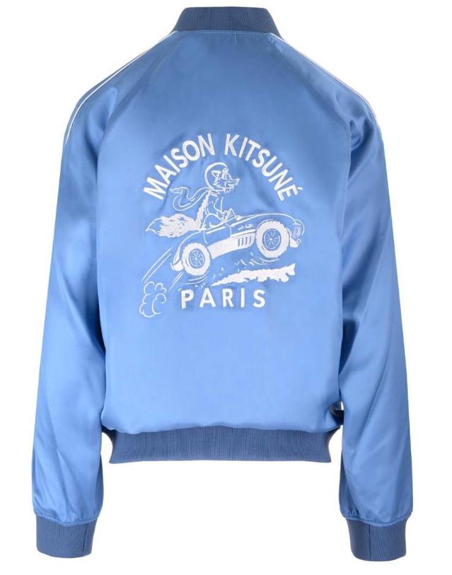 메종 키츠네 [해외직구][A94]메종 키츠네 MW02103WF0023P428 여성 자켓 MAISON KITSUNE MAISON KITSUNE Varsity Jacket 착용컷