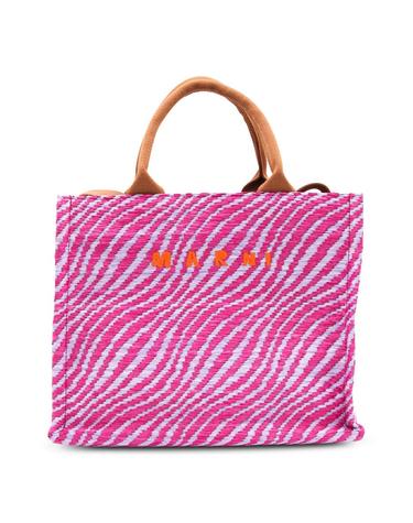 [해외직구][S27]마르니 SHMP0077U7P984100C66 여성 토트백 쇼퍼백 탑핸들백 가방 핸드백 사첼백 호보백 PINK TOTE