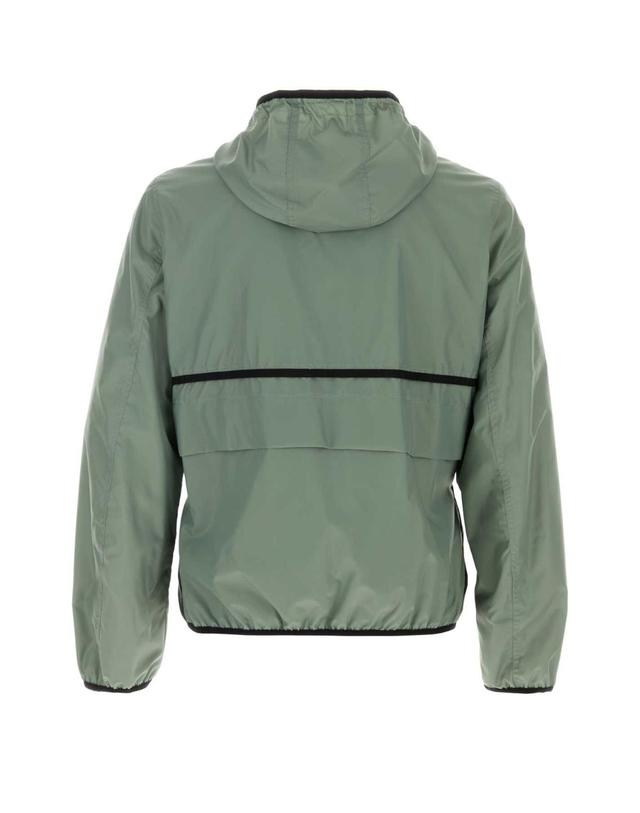 마르니 [해외직구][X45]마르니 JUMU0223QUUTN943 00N41 남성 블레이저 봄버 캐주얼자켓 Sage green nylon jacket 착용컷