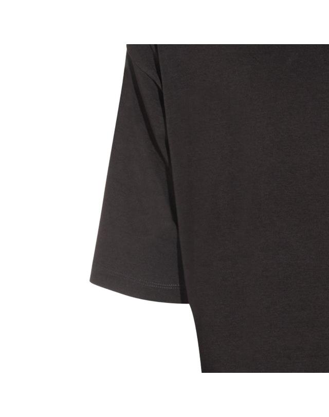 톰 크롬 [해외직구][Q11]THOM KROM MTS98601186 남성 티셔츠 COLD BROWN COTTON T SHIRT 착용컷
