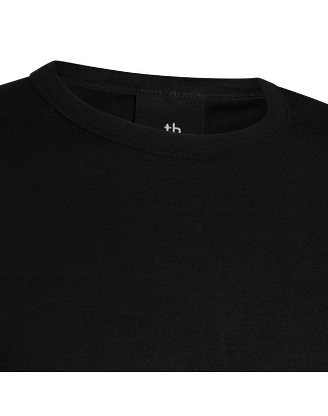 톰 크롬 [해외직구][Q11]THOM KROM MTS9610111 남성 티셔츠 BLACK CASHMERE BLEND T SHIRT 착용컷