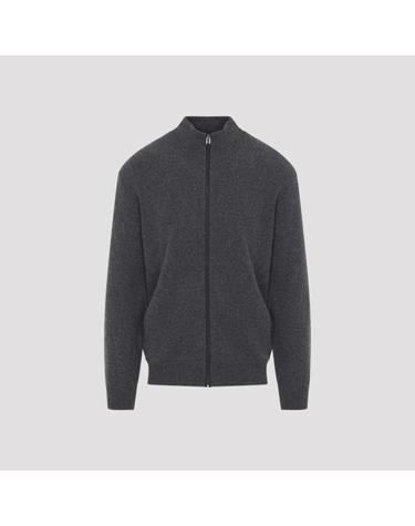 [해외직구][D14]CANALI C1238MK02547 111 GRIGIO 남성 니트 스웨터 가디건 Canali Full Zip Cardigan