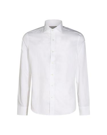 [해외직구][S27]CANALI NCLX0C3GR03819001 남성 셔츠 블라우스 남방 클래식 반팔셔츠 긴팔셔츠 긴팔 WHITE COTTON SHIRT