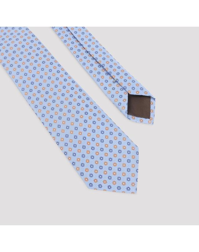 까날리 [해외직구][D14]CANALI 89HJ04664 3 AZZURRO 남성 넥타이 보타이 Canali Tie 7 Cm 착용컷