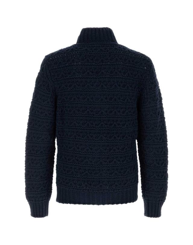 까날리 [해외직구][X45]CANALI MK02554C1225 301 남성 스웨터 니트 가디건 Navy blue alpaca blend cardigan 착용컷