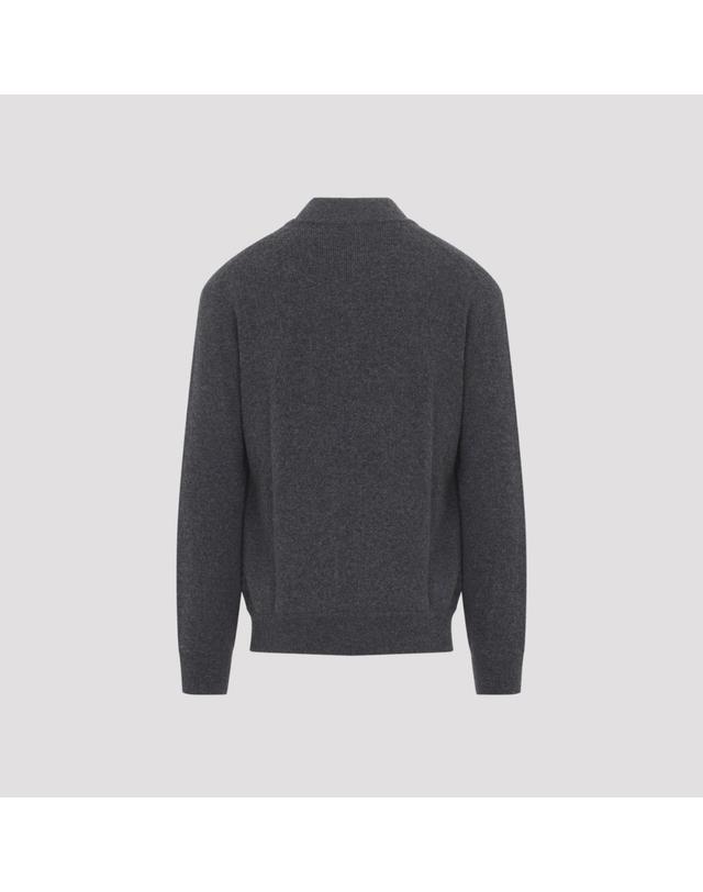 까날리 [해외직구][D14]CANALI C1238MK02547 111 GRIGIO 남성 니트 스웨터 가디건 Canali Full Zip Cardigan 착용컷