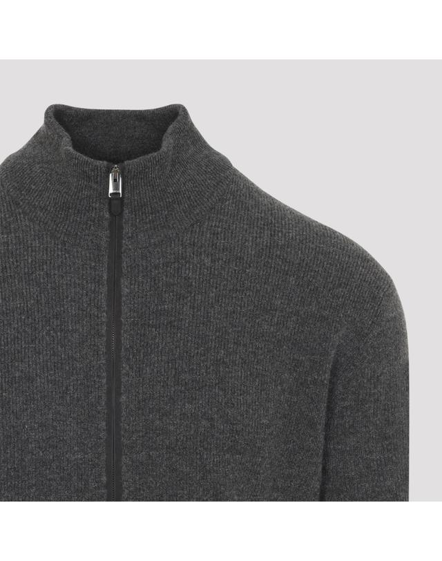 까날리 [해외직구][D14]CANALI C1238MK02547 111 GRIGIO 남성 니트 스웨터 가디건 Canali Full Zip Cardigan 착용컷