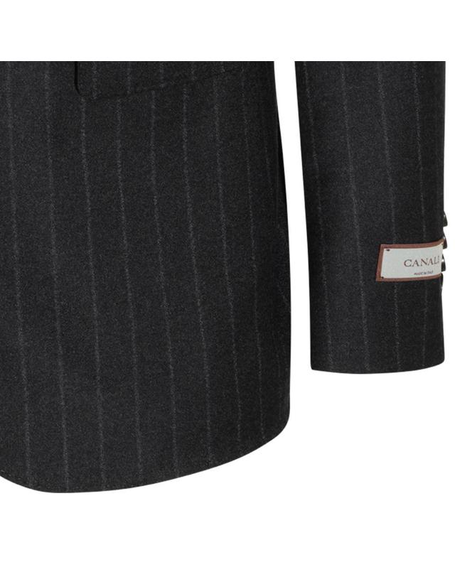 까날리 [해외직구][S27]CANALI 1528021BF04700111 남성 정장 수트 양복 셋업 세트 자켓 팬츠 DARK GREY SUIT 착용컷
