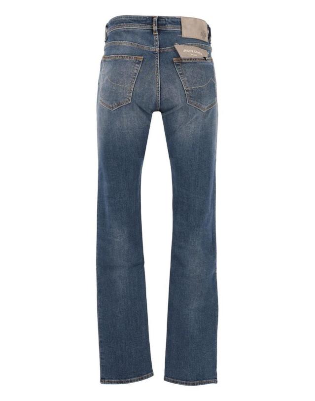 야곱코헨 [해외직구][A94]JACOB COHEN JUM QE004032S4369V2 200D 남성 청바지 데님진 JACOB COHEN JACOB COHEN Slim Fit Five Pocket Jeans 착용컷