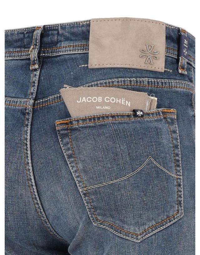 야곱코헨 [해외직구][A94]JACOB COHEN JUM QE004032S4369V2 200D 남성 청바지 데님진 JACOB COHEN JACOB COHEN Slim Fit Five Pocket Jeans 착용컷