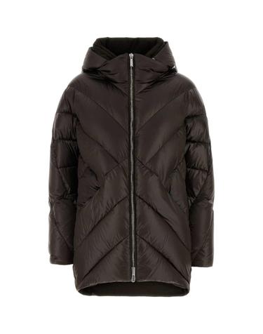 [해외직구][X45]MOORER WANITAHC CIOCCOLATO 여성 패딩 다운자켓 다운베스트 푸퍼자켓 Chocolate polyester Wanita down jacket