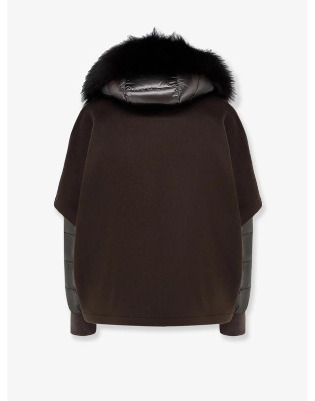 무어레르 [해외직구][N85]MOORER MODGI300009 여성 자켓 블레이저 코트 패딩 MOORER Pegaso a removable wool and cashmere blend down jacket 착용컷