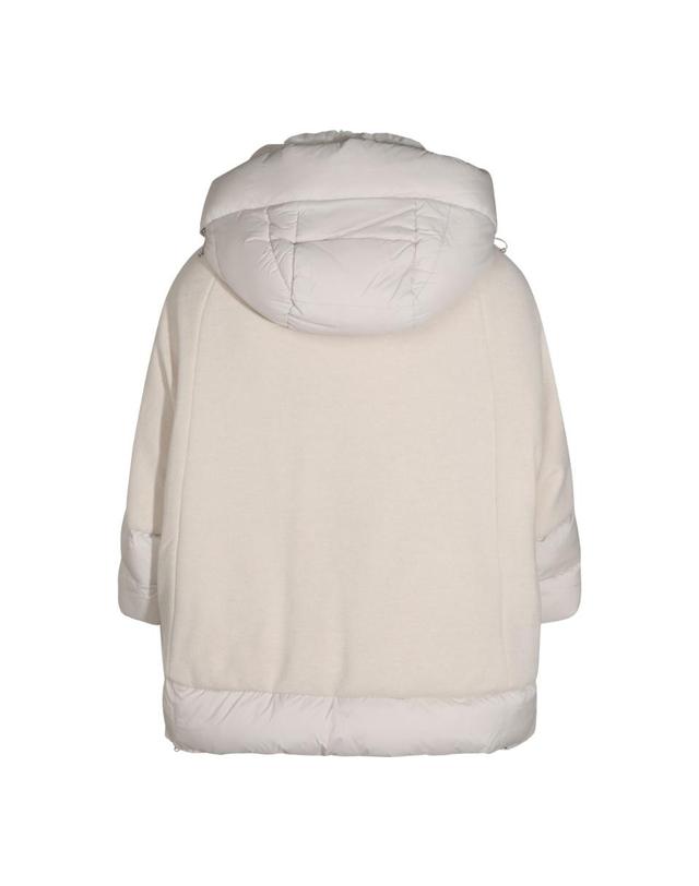 무어레르 [해외직구][B47]MOORER MODGI101129MR3V3062 여성 다운자켓 패딩자켓 아우터 CREAM PUFFER MEDEA DOWN JACKET 착용컷