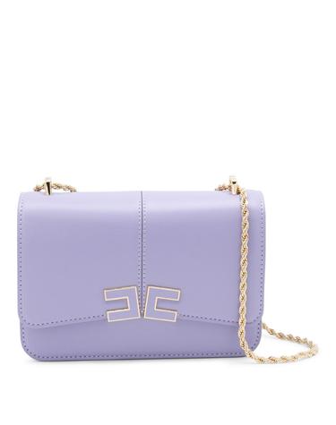 [해외직구][B47]ELISABETTA FRANCHI BS91A61E2EV7 여성 토트백 탑핸들백 숄더백 쇼퍼백 LILAC SHOULDER BAG