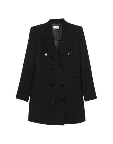 [해외직구][P13]ELISABETTA FRANCHI AB98167E2110 여성 원피스 드레스 롱원피스 미디원피스 숏원피스 ELISABETTA FRANCHI DOUBLE BREASTED BLAZER JACKET