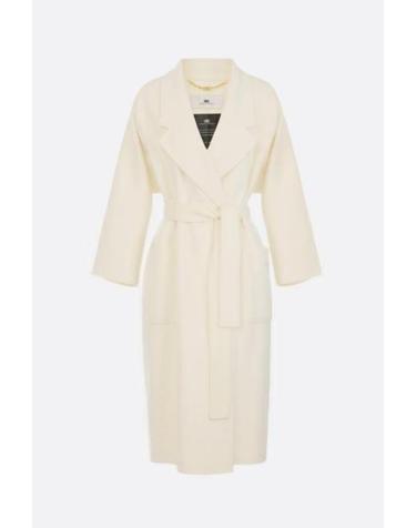 [해외직구][E32]ELISABETTA FRANCHI CP01D66E2193 여성 코트 ELISABETTA FRANCHI Coat in wool double cloth