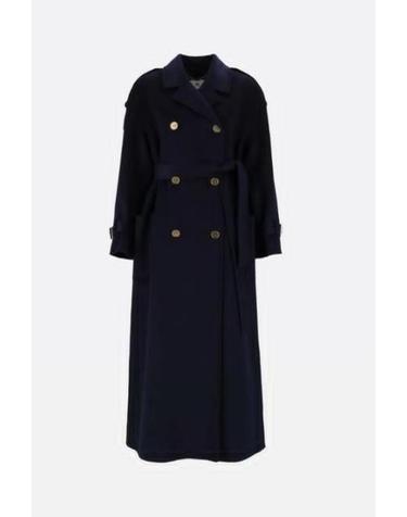 [해외직구][E32]ELISABETTA FRANCHI CP02D66E2H88 여성 코트 ELISABETTA FRANCHI double breasted coat in wool