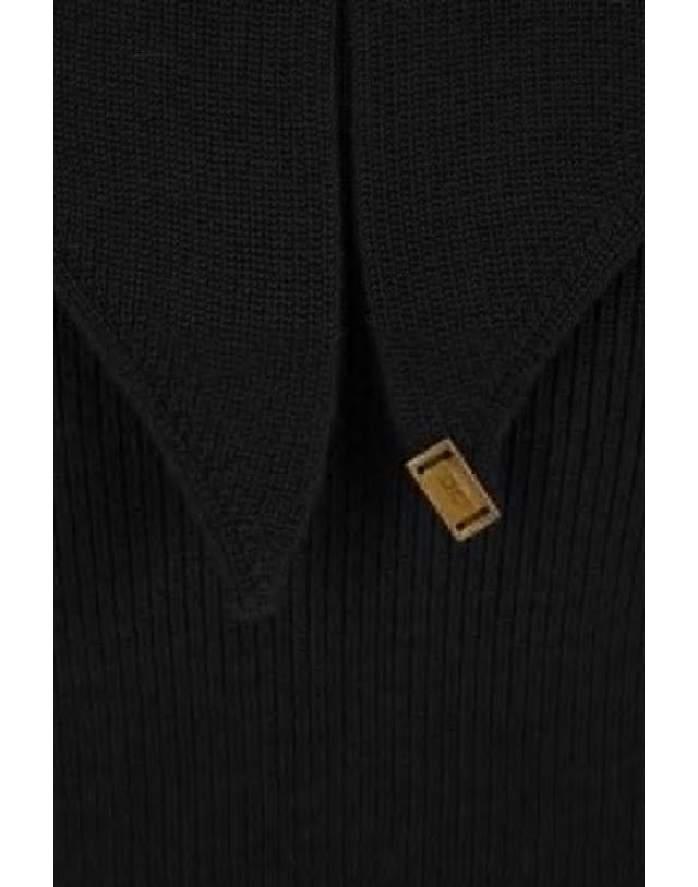 엘리자베타프랑키 엘리자베타 프란키 [해외직구][E32]ELISABETTA FRANCHI AM04S66E2110 여성 원피스 ELISABETTA FRANCHI Mini dress in knit fabric with jewel buttons 착용컷