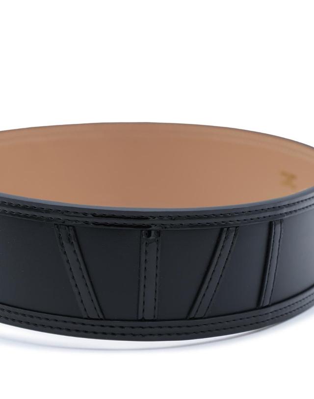 엘리자베타프랑키 엘리자베타 프란키 [해외직구][Q11]ELISABETTA FRANCHI CT36S67E2110 여성 벨트 허리띠 BLACK BRANDED BELT 착용컷