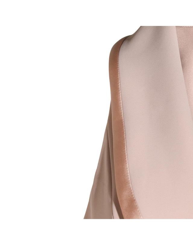 엘리자베타프랑키 엘리자베타 프란키 [해외직구][S27]ELISABETTA FRANCHI TU06666E2EA1 여성 점프수트 바디수트 오버롤 수트 셋업 로고 NUDE STRETCH JUMPSUIT 착용컷