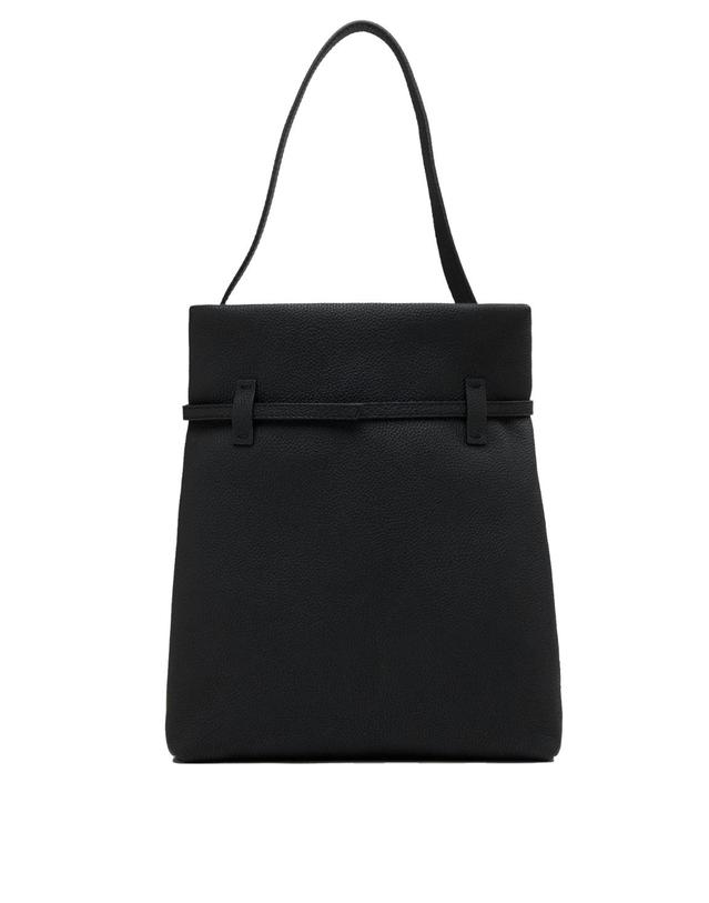 마누 아틀리에 [해외직구][V90]마누아틀리에 2024147TOTE DU JOURBLACK 여성 숄더백 호보백 크로스백 Tote du Jour Medium Shoulder Bag 착용컷