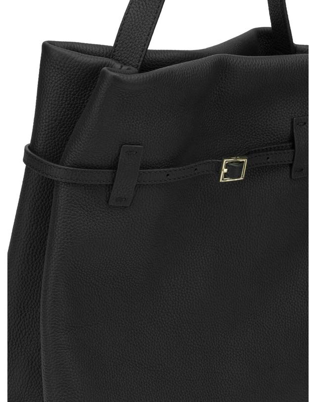 마누 아틀리에 [해외직구][V90]마누아틀리에 2024147TOTE DU JOURBLACK 여성 숄더백 호보백 크로스백 Tote du Jour Medium Shoulder Bag 착용컷