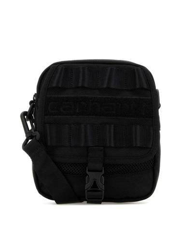 [해외직구][X45]칼하트 I036283 89XX 남성 크로스백 숄더백 메신저백 Black canvas Prescott Shoulder Pouch